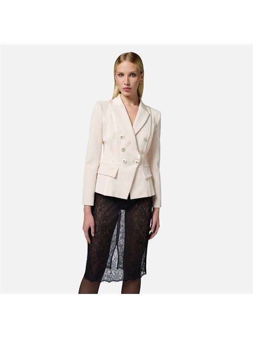 jacket woman white ELISABETTA FRANCHI | GI14251E2/193